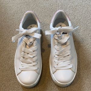 COPY - Coach Sneaker in White/Petal Pink